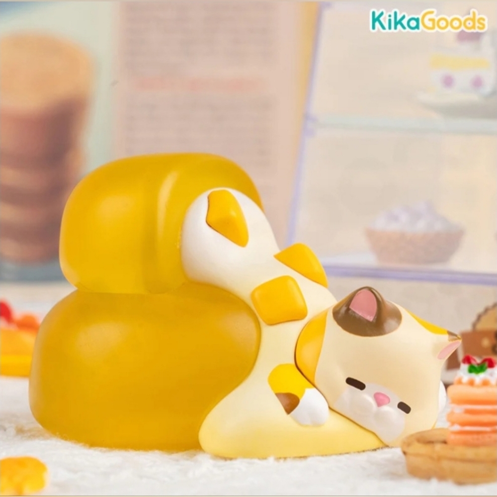 Kawaii Femi Afternoon Tea Series Blind Box Sweet Peach or Mango Cat